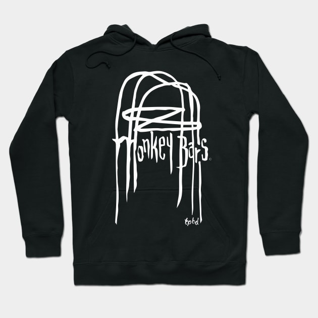 Monkey Bars Logo Hoodie by BobbyDoran